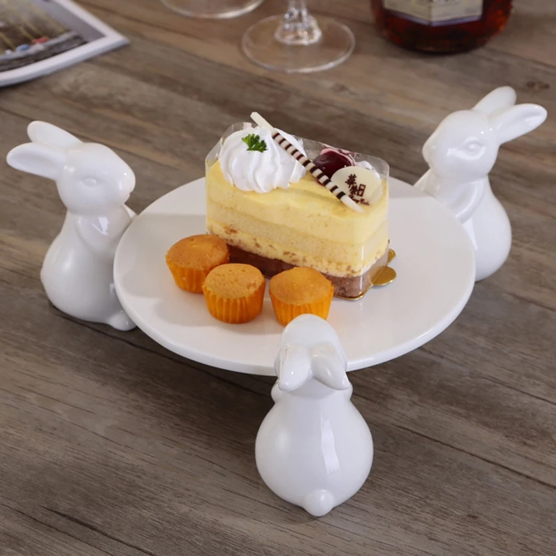 Best Ceramic Cake Stand Fruit Plate Cute Rabbit Afternoon Tea Dessert Plate Home Decor Hotel Restaurant Living
Best Ceramic Cake Stand Fruit Plate Cute Rabbit Afternoon Tea Dessert Plate Home Decor Hotel Restaurant Living