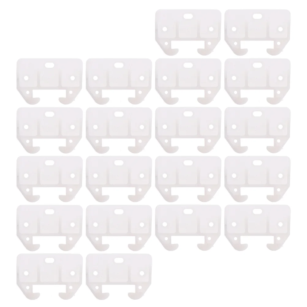 20pcs Plastic Drawer Track Guides Track Rail Slide Replacements Furniture Guide Parts
20pcs Plastic Drawer Track Guides Track Rail Slide Replacements Furniture Guide Parts