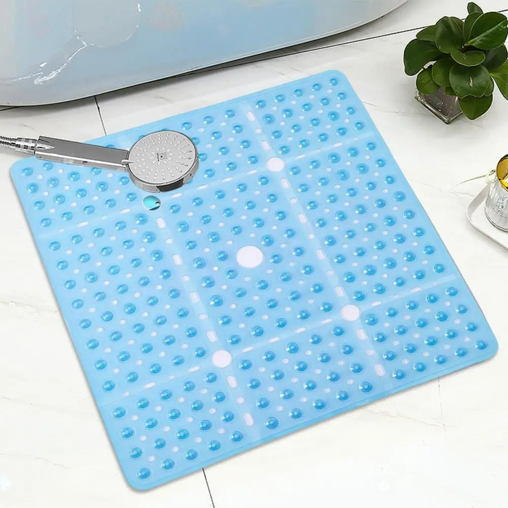 Non-deforming Bath Mat Square Shower Mat with Non Slip Surface Secure Suction Cups Ideal Bathroom Carpet with Drain Holes Shower
Non-deforming Bath Mat Square Shower Mat with Non Slip Surface Secure Suction Cups Ideal Bathroom Carpet with Drain Holes Shower