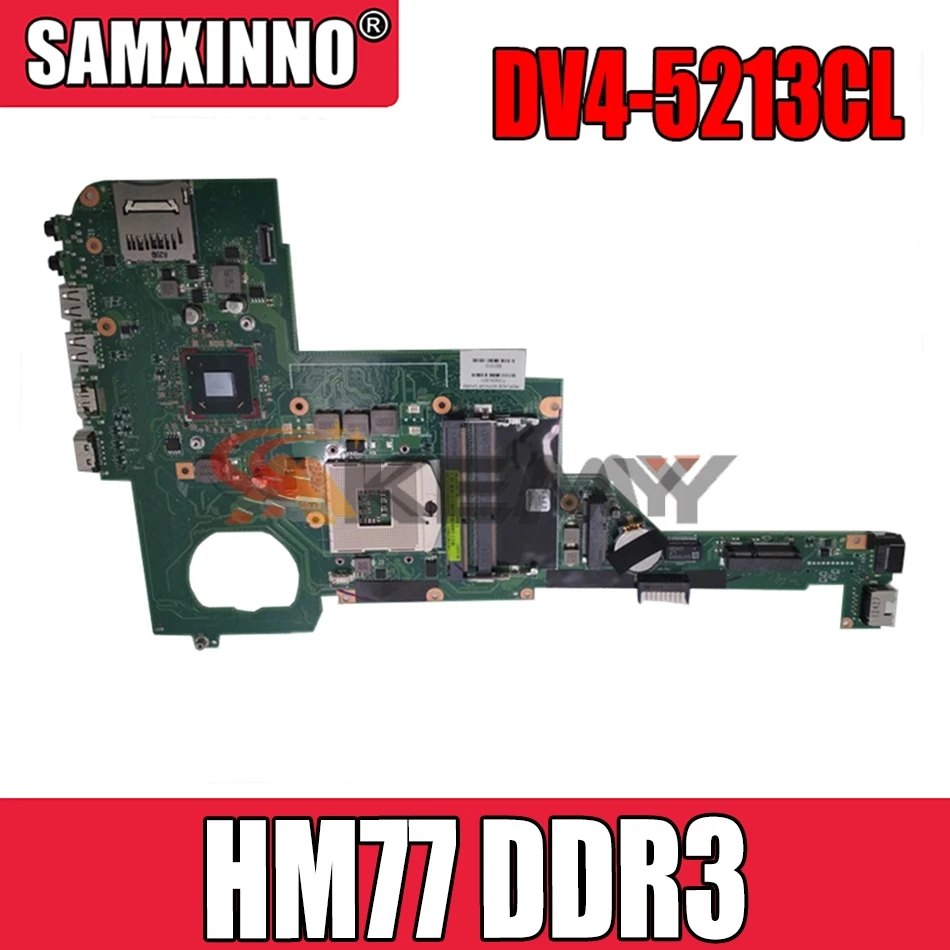 AKemy Laptop motherboard For Hp Envy DV4-5213CL Intel hm77 DDR3 Socket PGA989 715933-501
AKemy Laptop motherboard For Hp Envy DV4-5213CL Intel hm77 DDR3 Socket PGA989 715933-501