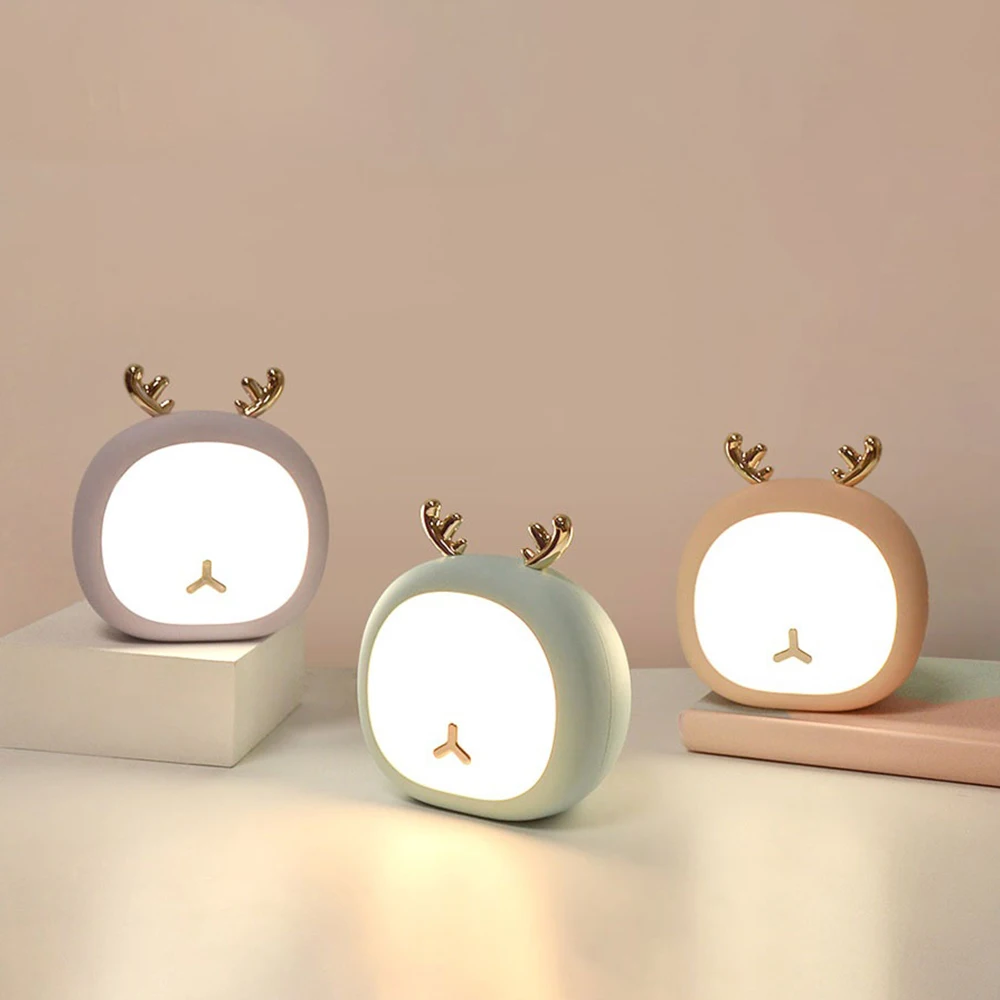 Cute Pet Night Light Deer Bunny Nursey Light For Kid Baby Stepless Touch USB Rechargeable Table Lamp Home Decoration
Cute Pet Night Light Deer Bunny Nursey Light For Kid Baby Stepless Touch USB Rechargeable Table Lamp Home Decoration