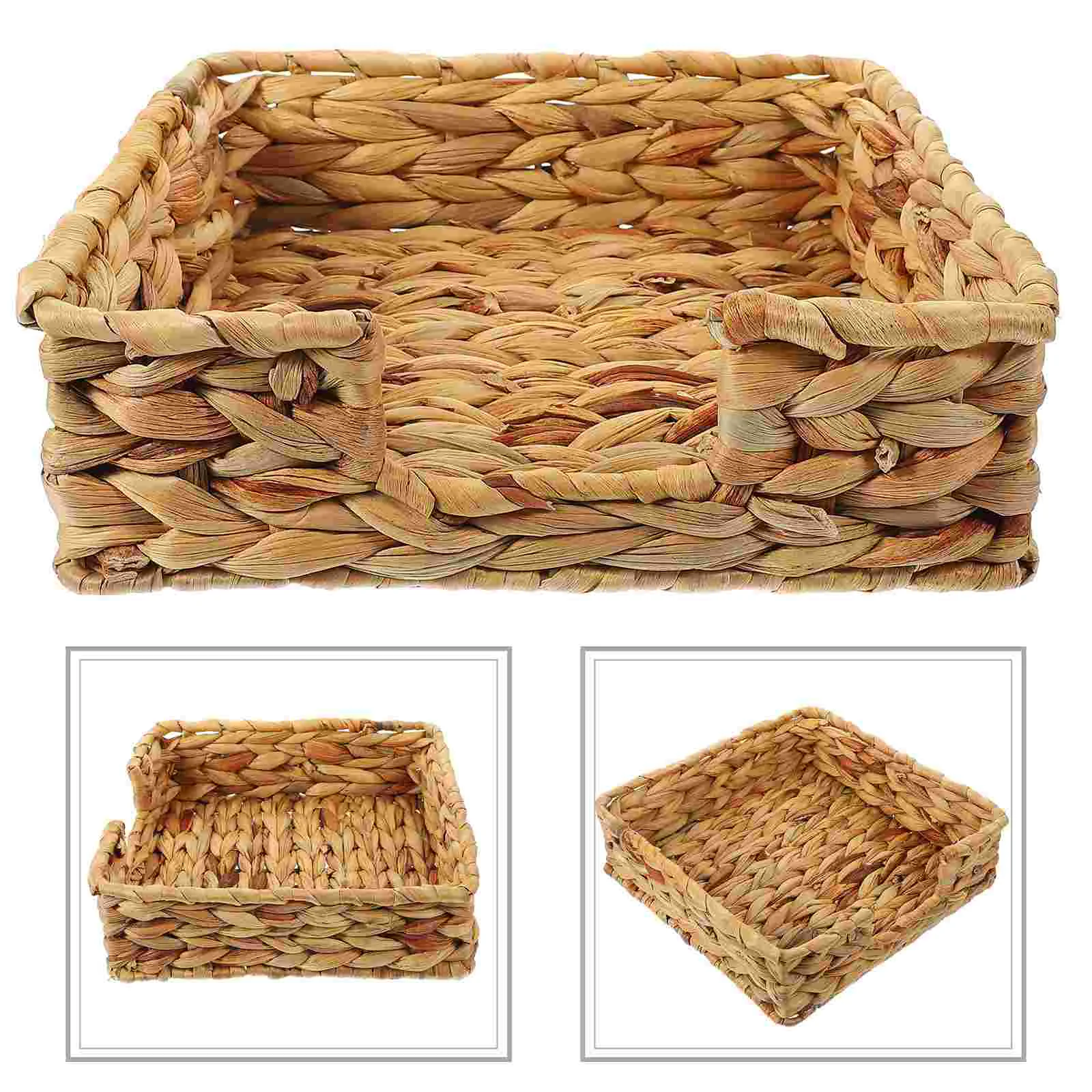 Desktop Stand Picnic Basket Square Stand Sundries Organizer Basket Desktop Shelf Seagrass Basket Storage Rack Storage Basket
Desktop Stand Picnic Basket Square Stand Sundries Organizer Basket Desktop Shelf Seagrass Basket Storage Rack Storage Basket