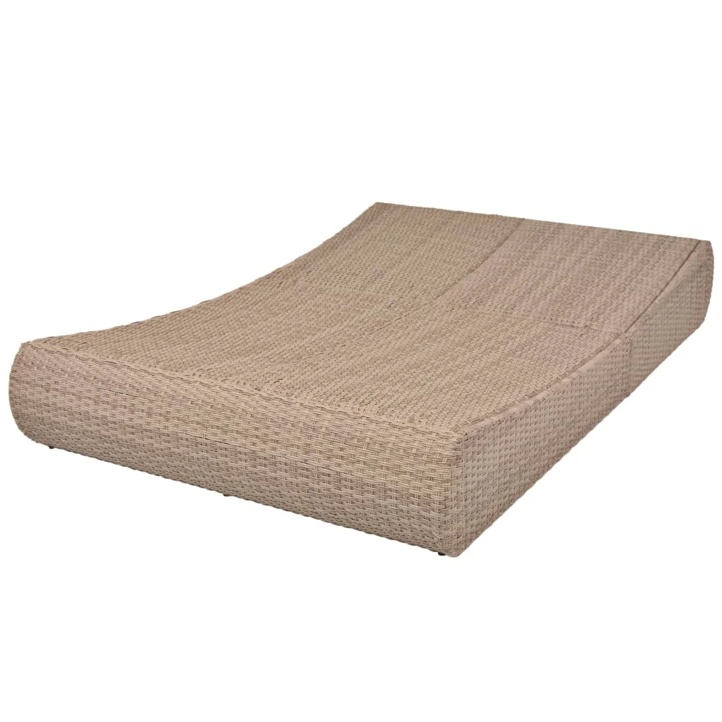 Outdoor Patio Garden Sun Lounger Lounge Bed for Pool Outside Home Deck Poly Rattan Beige
Outdoor Patio Garden Sun Lounger Lounge Bed for Pool Outside Home Deck Poly Rattan Beige