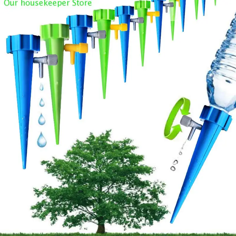 6pcs Automatic Irrigation Watering Spike for Plants Flower Indoor Household Auto Drip Irrigation Watering System Waterer
6pcs Automatic Irrigation Watering Spike for Plants Flower Indoor Household Auto Drip Irrigation Watering System Waterer