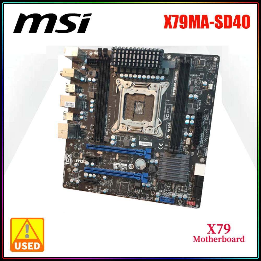 Материнская плата X79 для MSI X79MA-SD40 LGA 2011, материнская плата DDR4 Xeon E5-2690 процессор 2011 CPU SATA3 USB3.0 Intel X79 Micro ATX
Материнская плата X79 для MSI X79MA-SD40 LGA 2011, материнская плата DDR4 Xeon E5-2690 процессор 2011 CPU SATA3 USB3.0 Intel X79 Micro ATX