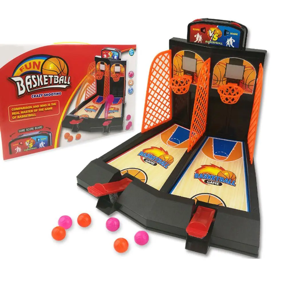 Desktop Basketball Mini Finger Shoot Basket Child Table Games Double Play Interaction Toy Model Fun Birthday Gift Family Games
Desktop Basketball Mini Finger Shoot Basket Child Table Games Double Play Interaction Toy Model Fun Birthday Gift Family Games