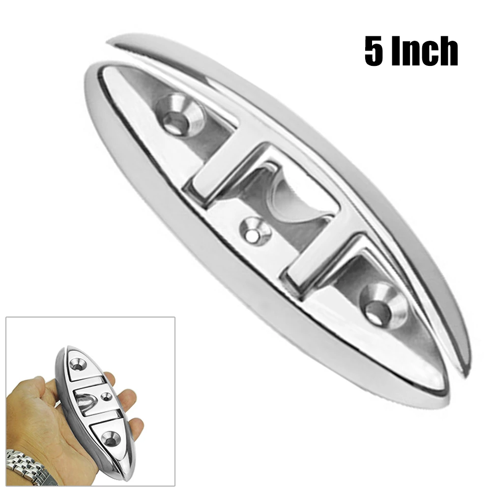 High Quality Boat Dock Kayak Folding Dock Cleat Flip-up Cleat Marine Boat Rope Tie Stainless Steel 5 Inch Boat
High Quality Boat Dock Kayak Folding Dock Cleat Flip-up Cleat Marine Boat Rope Tie Stainless Steel 5 Inch Boat