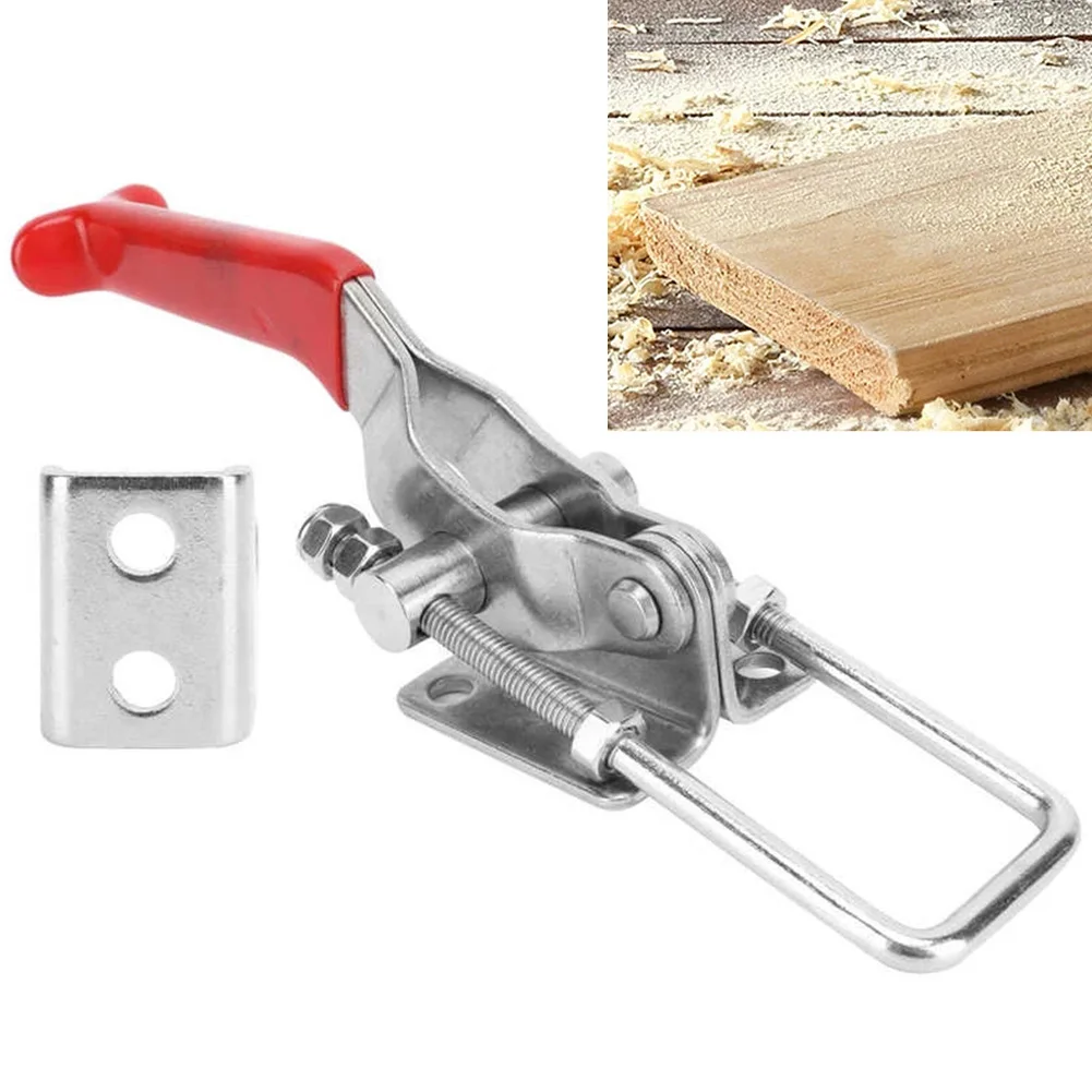 Adjustable Toggle Clamp GH-40341 Toggle Clamp 900KG/1984lbs HCS Anti‑oxidation Stable Structure Woodworking Clamps Hand Tools
Adjustable Toggle Clamp GH-40341 Toggle Clamp 900KG/1984lbs HCS Anti‑oxidation Stable Structure Woodworking Clamps Hand Tools