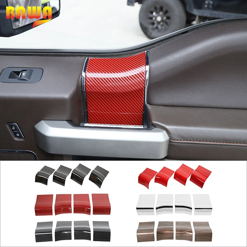 BAWA Car Inner Door Handle Decoration Cover Stickers Accessories For Ford F150 2015 2016 2017 2018 2019 2020
BAWA Car Inner Door Handle Decoration Cover Stickers Accessories For Ford F150 2015 2016 2017 2018 2019 2020