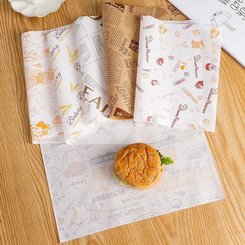 300 X 26*36cm Wax Paper Food Grade Baking Tools Food Wrapping Paper Oilpaper Bread Sandwich Burger Fries Package Grease Paper
300 X 26*36cm Wax Paper Food Grade Baking Tools Food Wrapping Paper Oilpaper Bread Sandwich Burger Fries Package Grease Paper