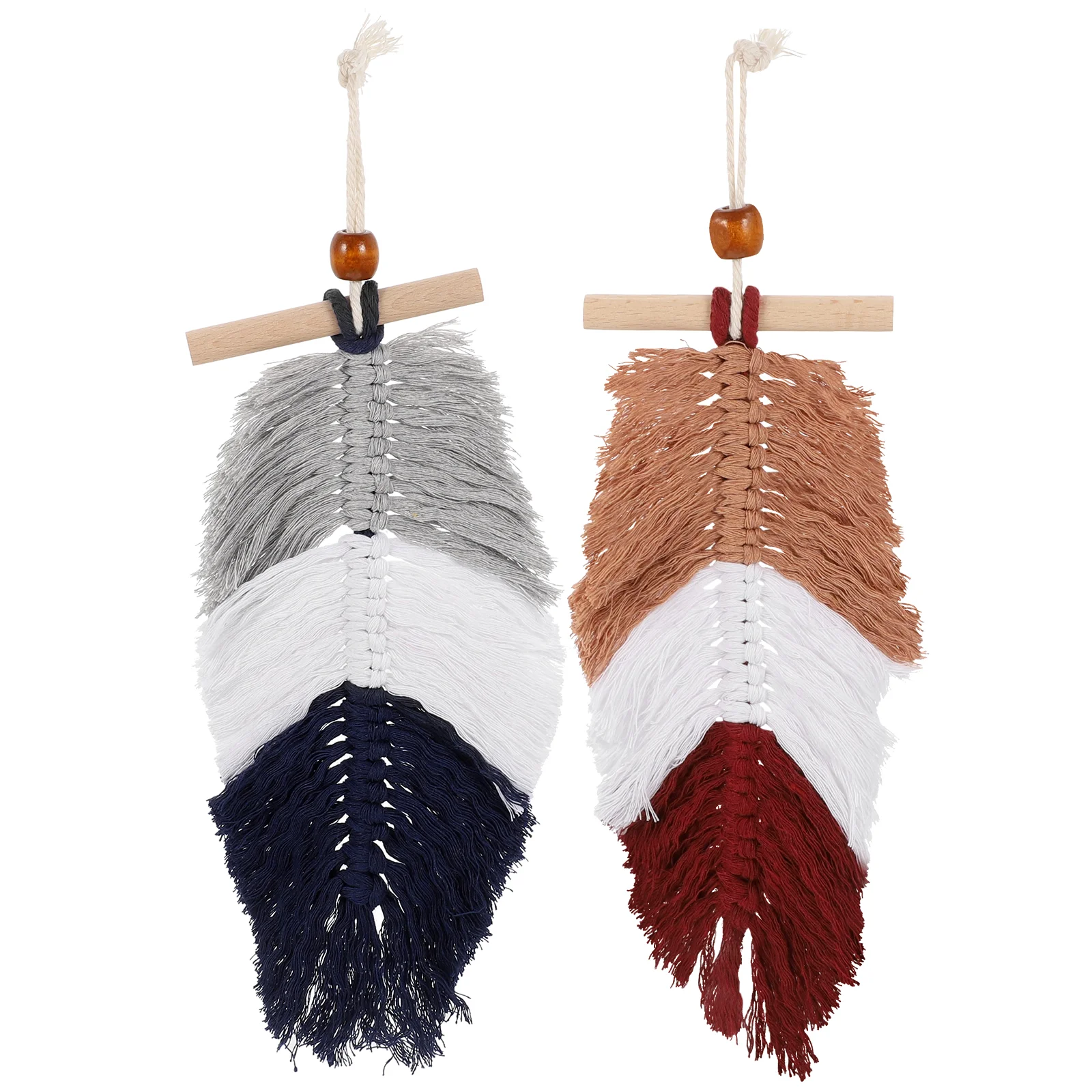 2pcs Bohemian Cotton Rope Woven Leaf Macrame Tapestry Living Room Wall Decor Woven Leaf Tapestry
2pcs Bohemian Cotton Rope Woven Leaf Macrame Tapestry Living Room Wall Decor Woven Leaf Tapestry