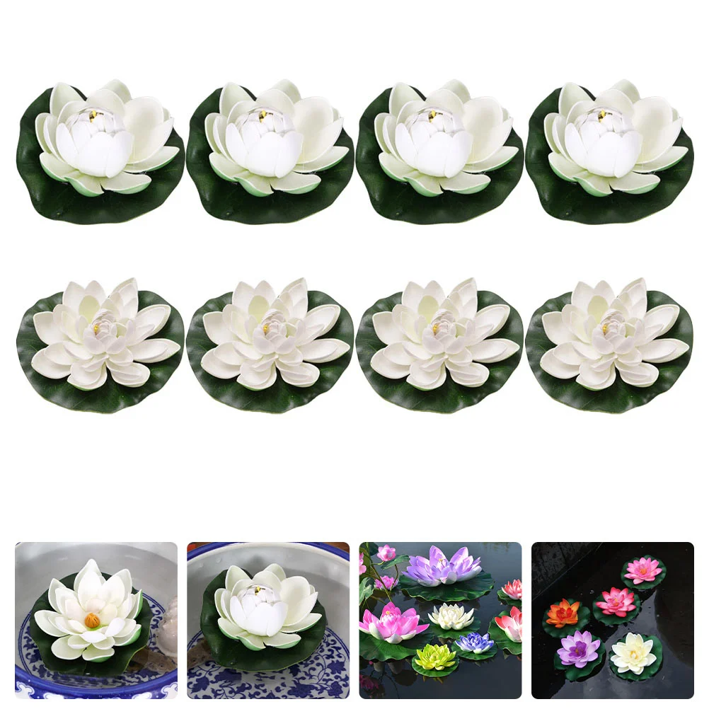 Lotus Lily Floating Decor Artificial Pads Flowers Water Green Leaves Pool Flowerpond Aquarium Home Leaf Fish Tank Realistic
Lotus Lily Floating Decor Artificial Pads Flowers Water Green Leaves Pool Flowerpond Aquarium Home Leaf Fish Tank Realistic
