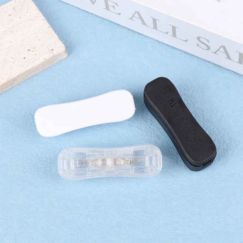 New 1Pc AC Power Cable Switch Connector 304 On Off Push Button Online White Black Transparent 220V Led Light Bulb Halfway Rocker
New 1Pc AC Power Cable Switch Connector 304 On Off Push Button Online White Black Transparent 220V Led Light Bulb Halfway Rocker
