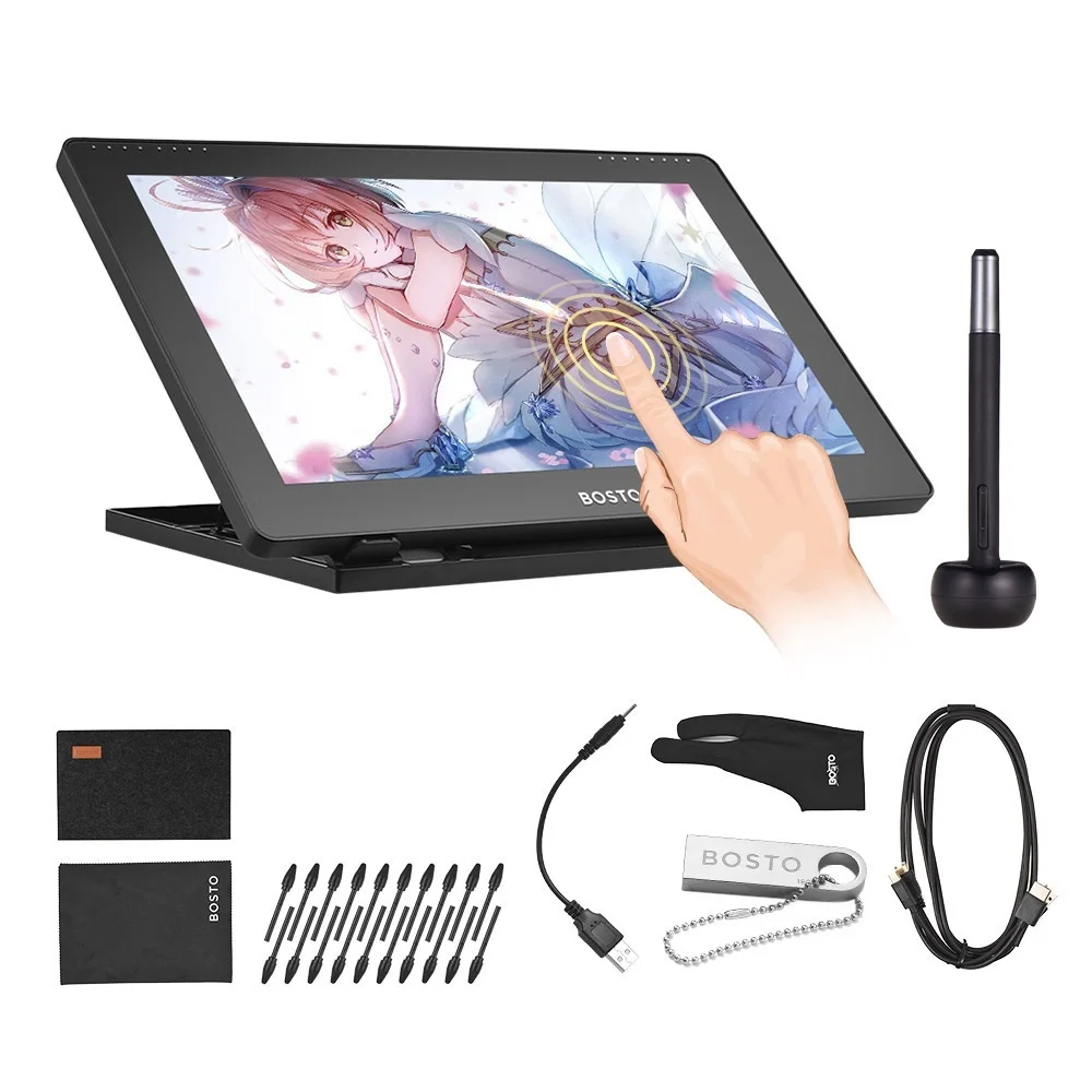 2022. 16HD 15.6'' IPS Graphics Drawing Tablet Display Monitor 1920*1080 Resolution 8192 Pressure Level Rechargeable Stylus Pen
2022. 16HD 15.6'' IPS Graphics Drawing Tablet Display Monitor 1920*1080 Resolution 8192 Pressure Level Rechargeable Stylus Pen
