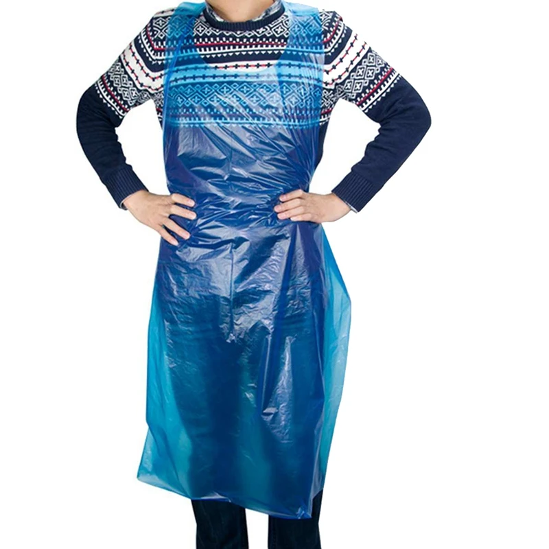 100Pc Blue Disposable Cleaning Apron Neutral Outdoor Camping PE Apron Cooking Hygiene Kitchen Cleaning Apron
100Pc Blue Disposable Cleaning Apron Neutral Outdoor Camping PE Apron Cooking Hygiene Kitchen Cleaning Apron