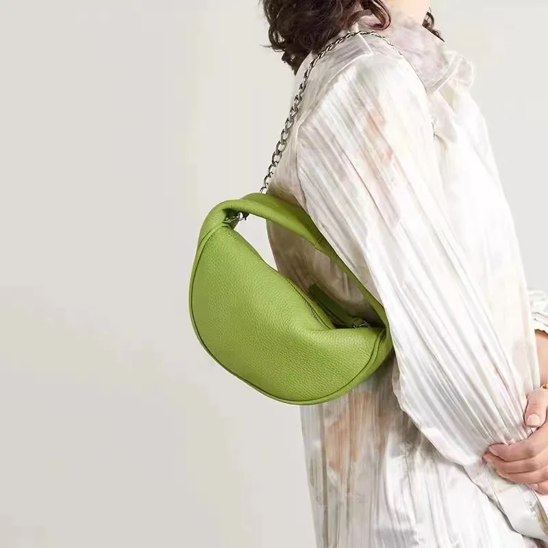 Summer New Lychee Pattern Ladies Handbag Simple Zipper Dumpling Bag All-Match Fashion Underarm Bag Ins Casual Women's Bag
Summer New Lychee Pattern Ladies Handbag Simple Zipper Dumpling Bag All-Match Fashion Underarm Bag Ins Casual Women's Bag
