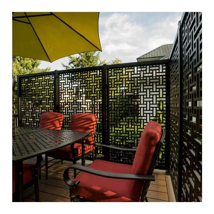 Laser cutting powder coating color privacy divider screen decorative panel stainless steel decorative outdoor privacy screen
Laser cutting powder coating color privacy divider screen decorative panel stainless steel decorative outdoor privacy screen
