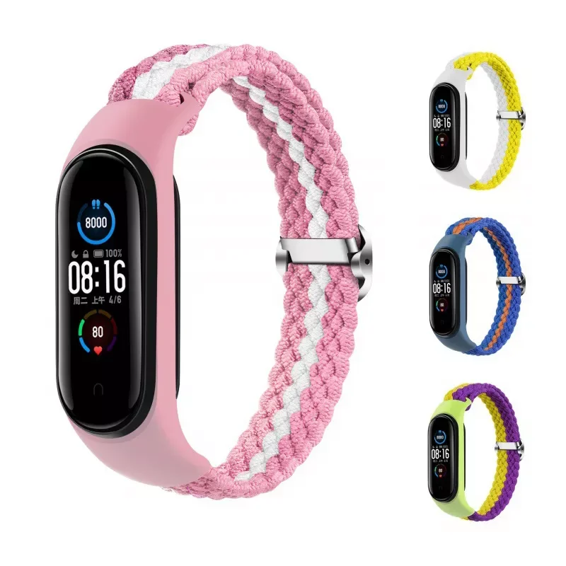 Bracelet For Mi Band 6 Strap Nylon Sport Loop Watch Belt Pulsera Correa Mi band 5 Strap Wristband For Xiaomi Mi Band 4 3 Bracele
Bracelet For Mi Band 6 Strap Nylon Sport Loop Watch Belt Pulsera Correa Mi band 5 Strap Wristband For Xiaomi Mi Band 4 3 Bracele