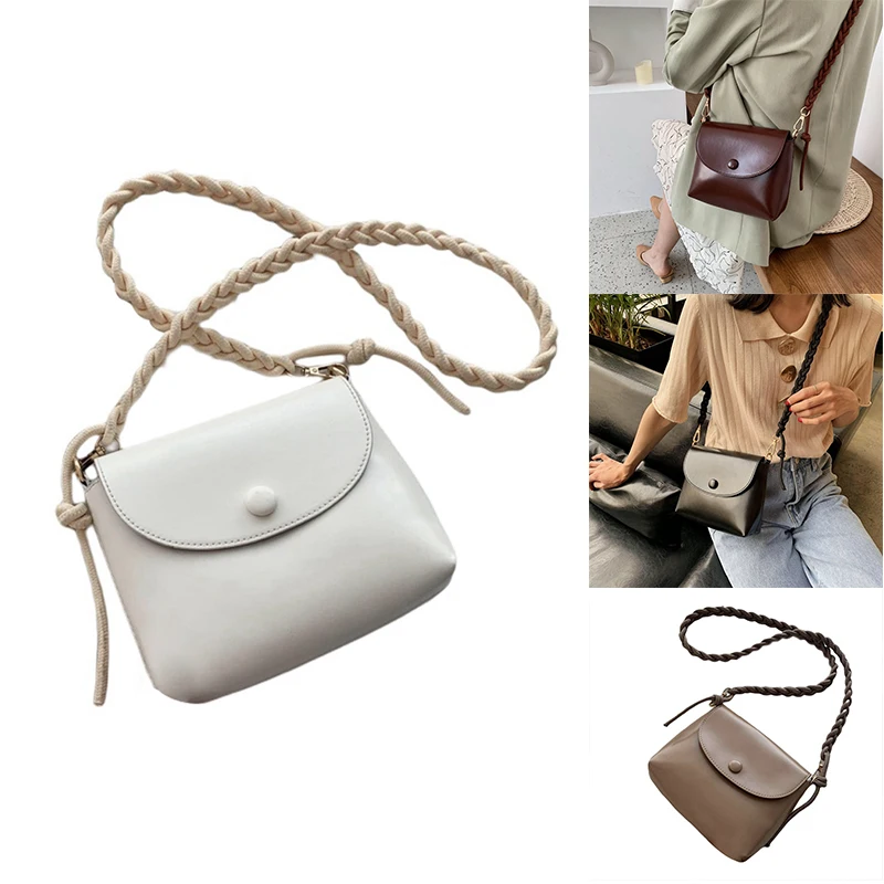 Fashion Texture One-Shoulder Messenger Bag Simple Trendy Small Square Bag
Fashion Texture One-Shoulder Messenger Bag Simple Trendy Small Square Bag