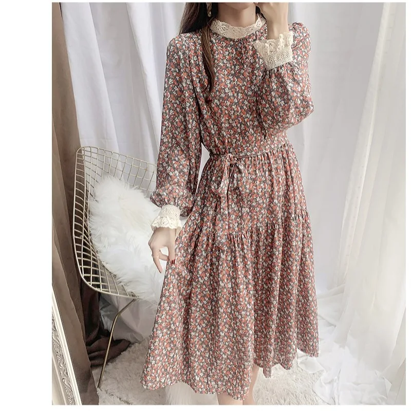 Autumn Winter Women Chiffon Long 2023 Sleeve Two Layers Dress Fashion Female Vintage Printed Casual Loose A-line Dresses Vestido
Autumn Winter Women Chiffon Long 2023 Sleeve Two Layers Dress Fashion Female Vintage Printed Casual Loose A-line Dresses Vestido
