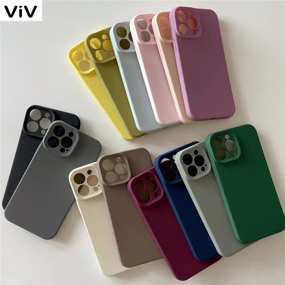 Luxury Matte Silicone Phone Case For iPhone 14 11 12 13 Pro Max Soft Candy Cover For iPhone X XS Max XR Camera Protection Case
Luxury Matte Silicone Phone Case For iPhone 14 11 12 13 Pro Max Soft Candy Cover For iPhone X XS Max XR Camera Protection Case