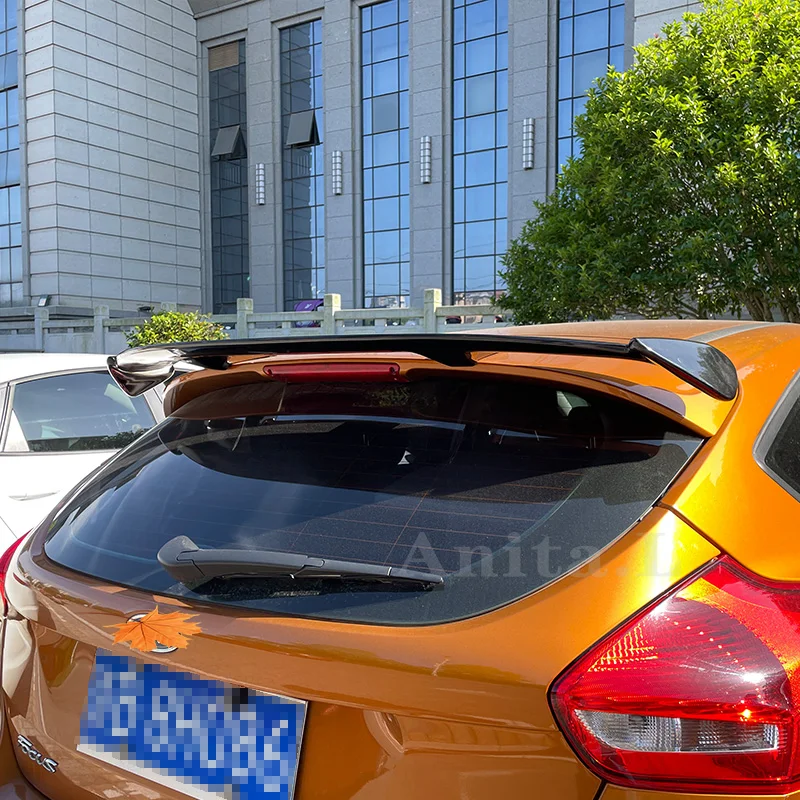 For Ford Focus ST MK3 2012-2018 Year Hatchback Roof Spoiler ABS Plastic Carbon Fiber Look Black Car Rear Wing Decorate Body Kit
For Ford Focus ST MK3 2012-2018 Year Hatchback Roof Spoiler ABS Plastic Carbon Fiber Look Black Car Rear Wing Decorate Body Kit