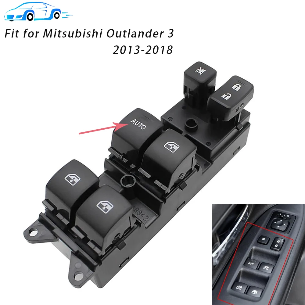 Для Mitsubishi Outlander 3 2013 2014 2015 2016 2017 2018 передняя левая сторона главный переключатель окна кнопка управления автозапчасти
Для Mitsubishi Outlander 3 2013 2014 2015 2016 2017 2018 передняя левая сторона главный переключатель окна кнопка управления автозапчасти