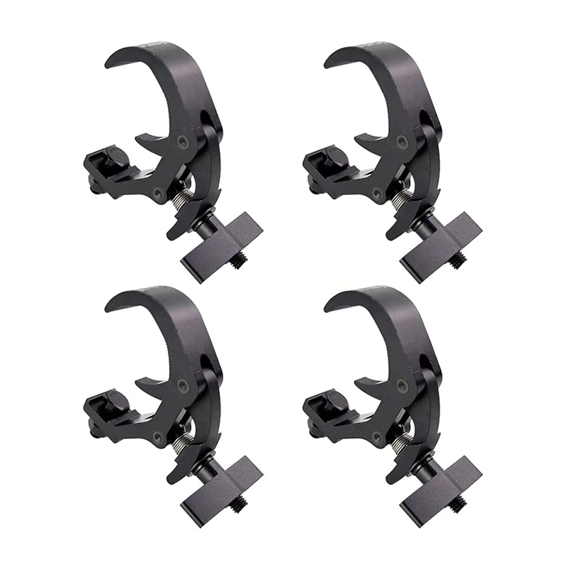V-Show DJ Light Truss Clamps - C Clamp Mounting Truss Bracket Hook Clamp, 110Lb Aluminum Alloy Truss Clamp,4Pcs
V-Show DJ Light Truss Clamps - C Clamp Mounting Truss Bracket Hook Clamp, 110Lb Aluminum Alloy Truss Clamp,4Pcs