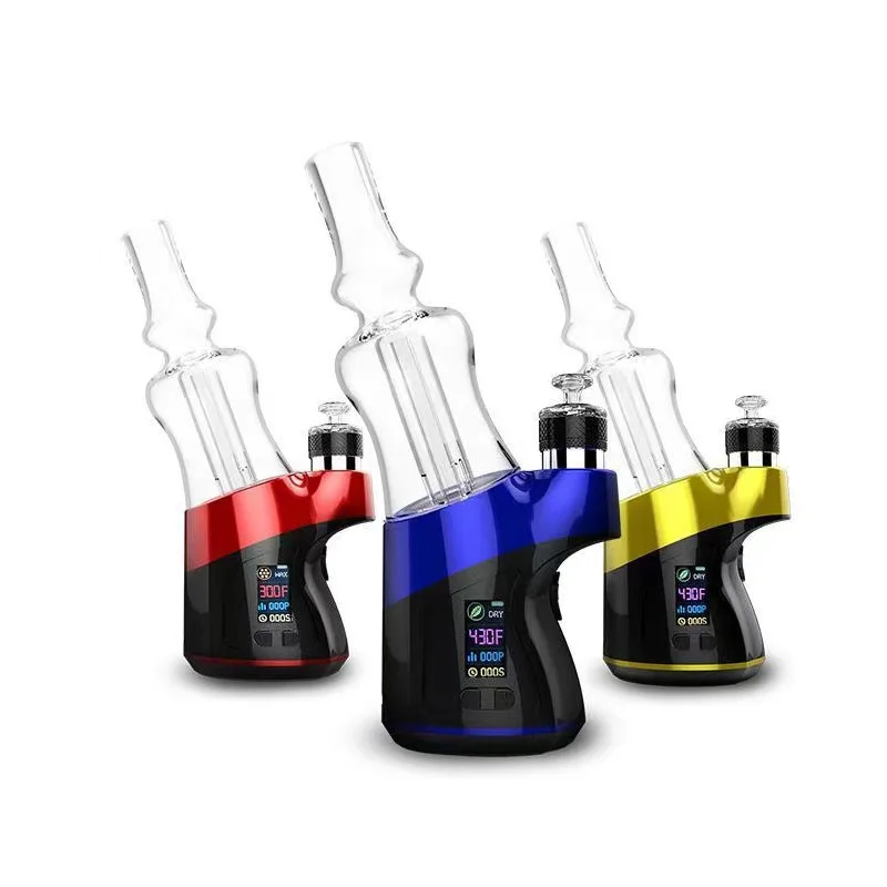 Samuraimodz Electric DabRig T2 Starter Kit with LCD Dry Herb Vapor Pipe 2500mah Battery Waterproof Heating Base for Enail Wax
Samuraimodz Electric DabRig T2 Starter Kit with LCD Dry Herb Vapor Pipe 2500mah Battery Waterproof Heating Base for Enail Wax