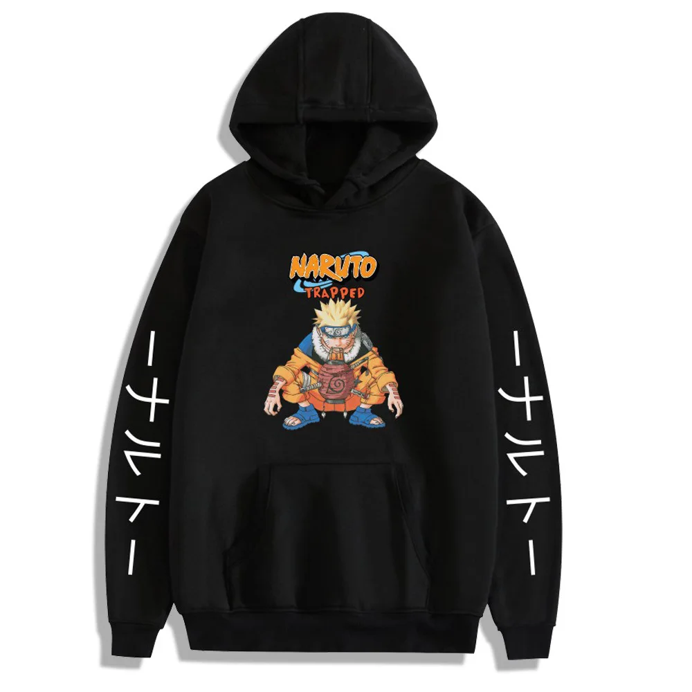 

Naruto Riman Fashion Peripheral Fall/Winter Casual Loose Hooded Sweater for Men and Women Harajuku Hoodie Plus Size Hoodies