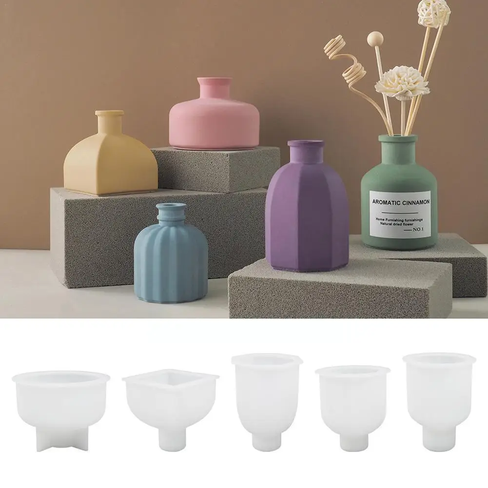 Concrete Vase Silicone Mold DIY Flower Pot Craft Ornaments Resin Making Epoxy Plaster Casting Decoration Gardening Mold S0D8
Concrete Vase Silicone Mold DIY Flower Pot Craft Ornaments Resin Making Epoxy Plaster Casting Decoration Gardening Mold S0D8