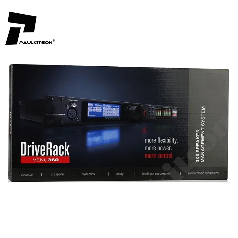 Dbx Driverack VENU360 Профессиональный аудиопроцессор 3 в 6 0ut Аудиопроцессор Звуковая