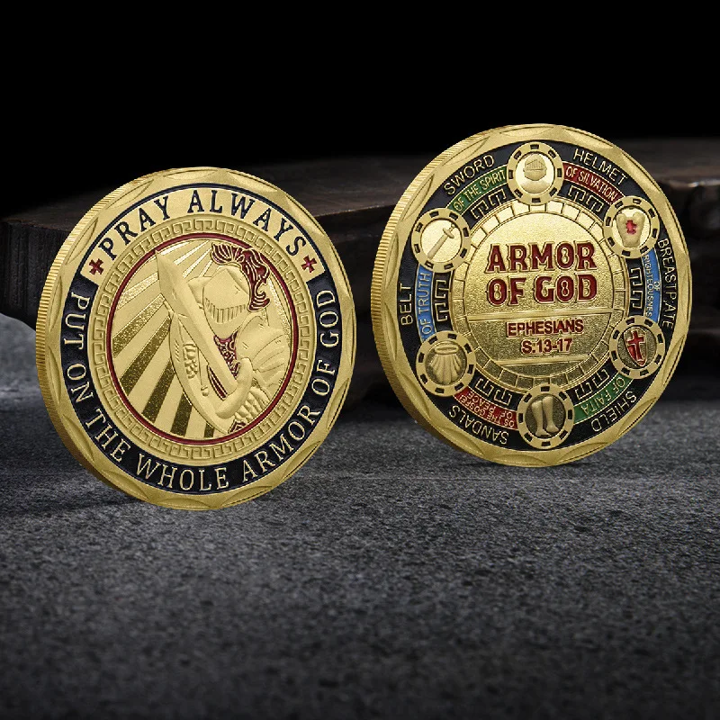 US Military Commemorative Coin Embossed Baking Varnish Metal Challenge Coin Badge Handicraft Honor Medal Collectibles #2
US Military Commemorative Coin Embossed Baking Varnish Metal Challenge Coin Badge Handicraft Honor Medal Collectibles #2