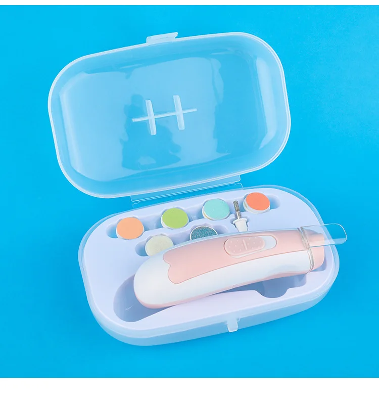6/7pcs Electric Nail Trimmer Nail Care Set For Newborn Baby Portable Newborn Infant Kids Manicure Manicure Quiet Nail Trimmer
6/7pcs Electric Nail Trimmer Nail Care Set For Newborn Baby Portable Newborn Infant Kids Manicure Manicure Quiet Nail Trimmer