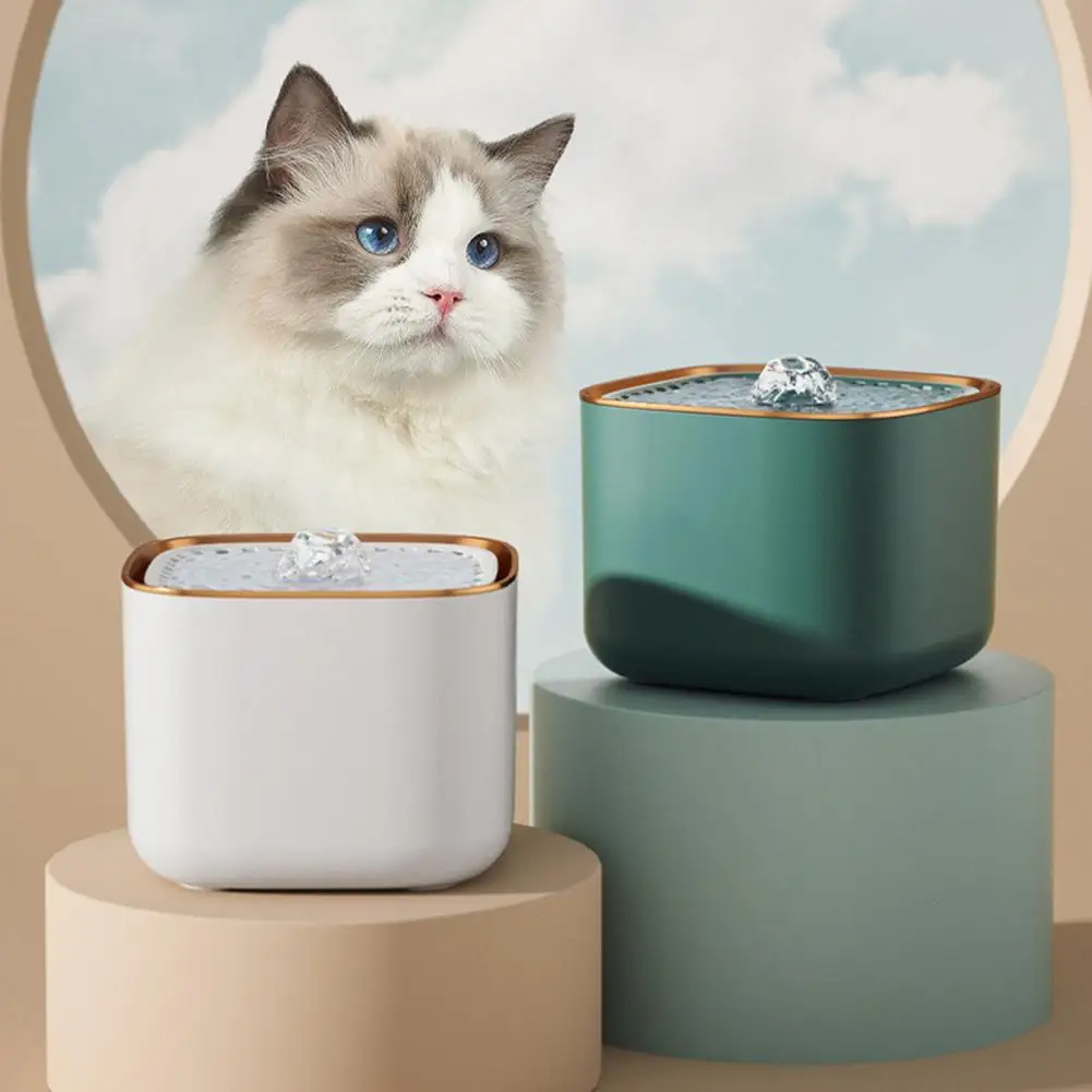 Практичный дозатор воды для домашних животных, съемный питьевой фонтан большой емкости, Интеллектуальный водный питьевой фонтан для кошек и собак
Практичный дозатор воды для домашних животных, съемный питьевой фонтан большой емкости, Интеллектуальный водный питьевой фонтан для кошек и собак