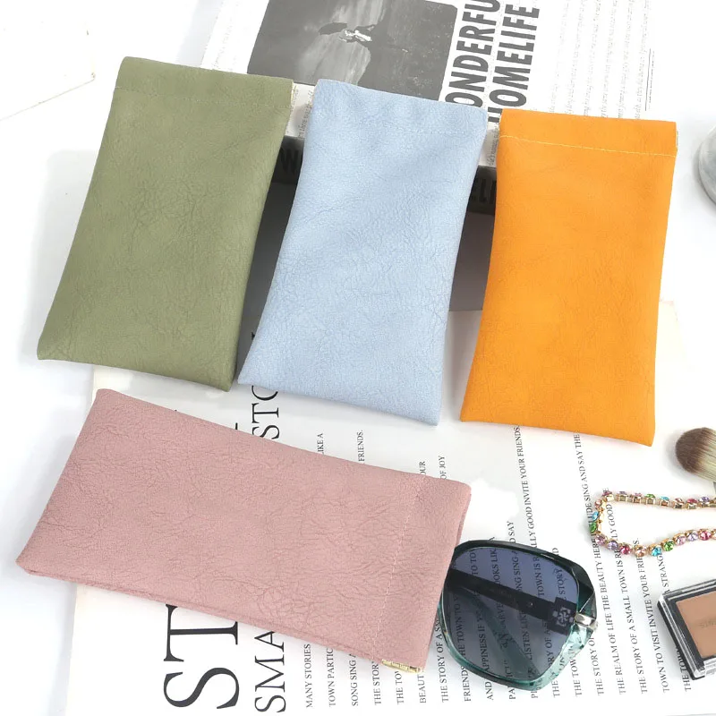 Soft PU Leather Reading Glasses Case Automatic Closed Sun Glasses Pouch Simple Eyewear Storage Bags Unisex Eyewear Accessories
Soft PU Leather Reading Glasses Case Automatic Closed Sun Glasses Pouch Simple Eyewear Storage Bags Unisex Eyewear Accessories