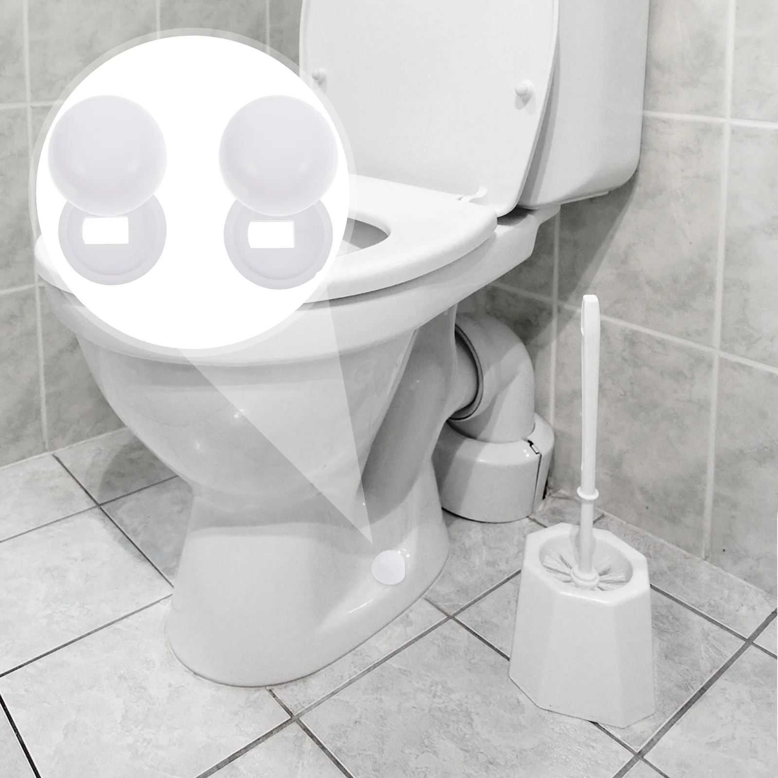 2 Pair Stinkpot Toilet Seat Bling Decor Plastic White Toilet Seat Decorative Bolt Cap
2 Pair Stinkpot Toilet Seat Bling Decor Plastic White Toilet Seat Decorative Bolt Cap