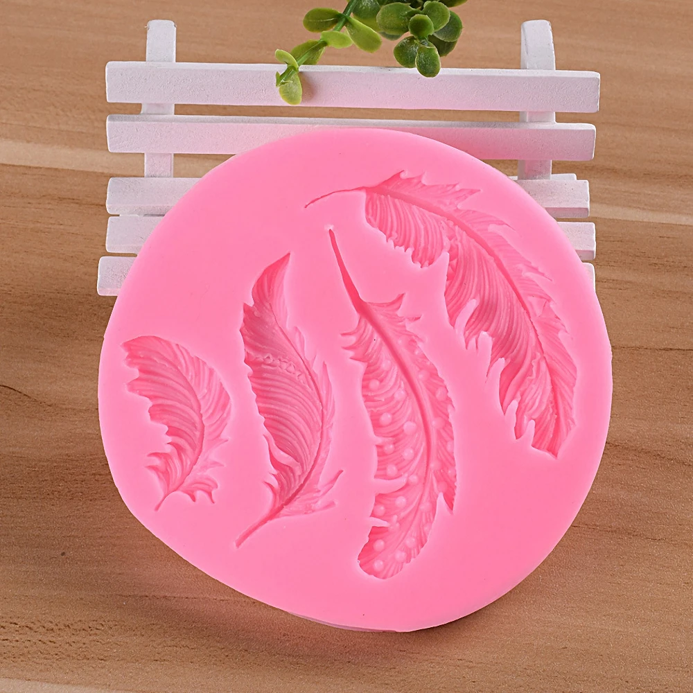 4 Holes Feather Cake Molds Silicone Cake Mould Bird Plume Chocolate Candy Fondant Cake Moulds Safe DIY Cake Decorating Tools
4 Holes Feather Cake Molds Silicone Cake Mould Bird Plume Chocolate Candy Fondant Cake Moulds Safe DIY Cake Decorating Tools