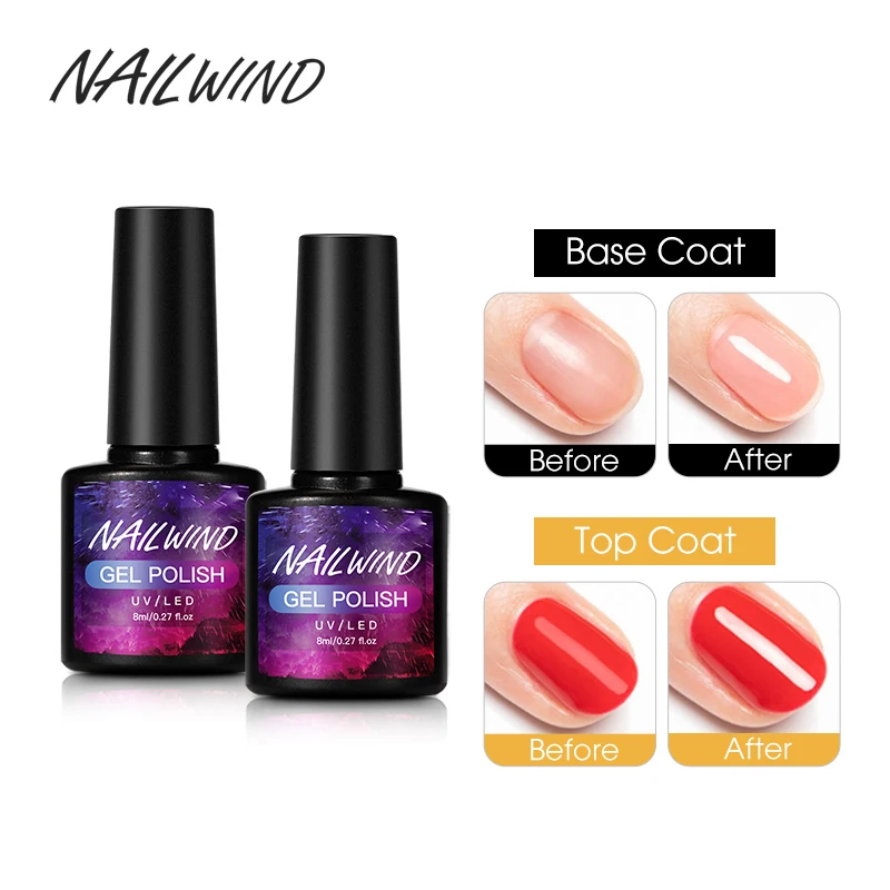 NAILWIND Base Gel Nail Polish Base Coat Top Coat For Gel Varnishes Manicure Gel Nail For Nail Art Gel Polish
NAILWIND Base Gel Nail Polish Base Coat Top Coat For Gel Varnishes Manicure Gel Nail For Nail Art Gel Polish