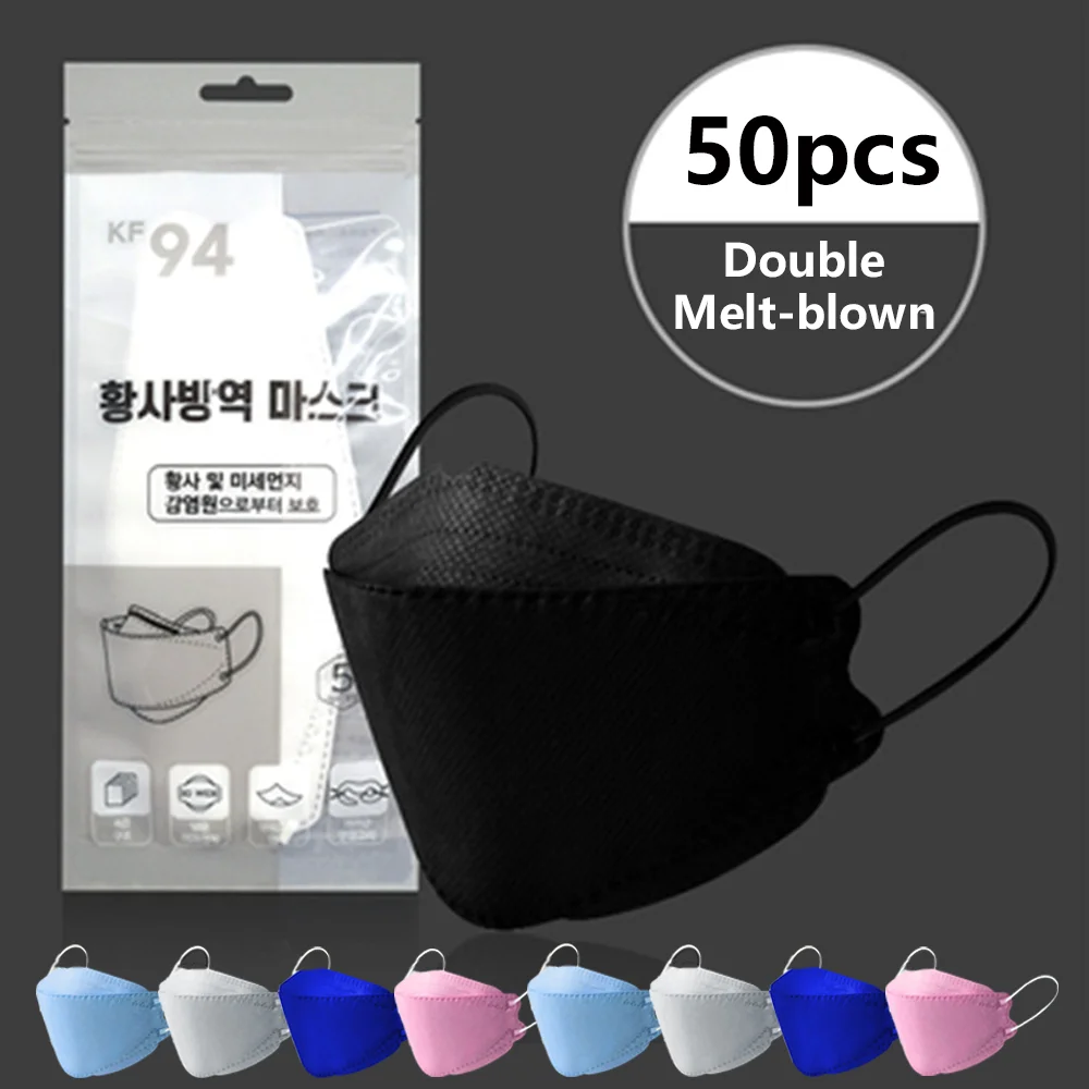 50pcs Non-woven Fabric Masks Mascarilla 4 Layers Double Melt-blown Dust-proof Fiash Mask Adult Disposable Face Mascaras Masque 
50pcs Non-woven Fabric Masks Mascarilla 4 Layers Double Melt-blown Dust-proof Fiash Mask Adult Disposable Face Mascaras Masque