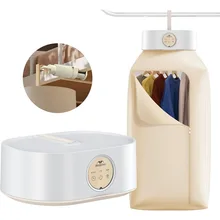 2023 New Moppson Portable Clothes Dryer Machine for Clothes with Timing Function Equipped,PTC Heating Body.Dryer Bag & Hanger