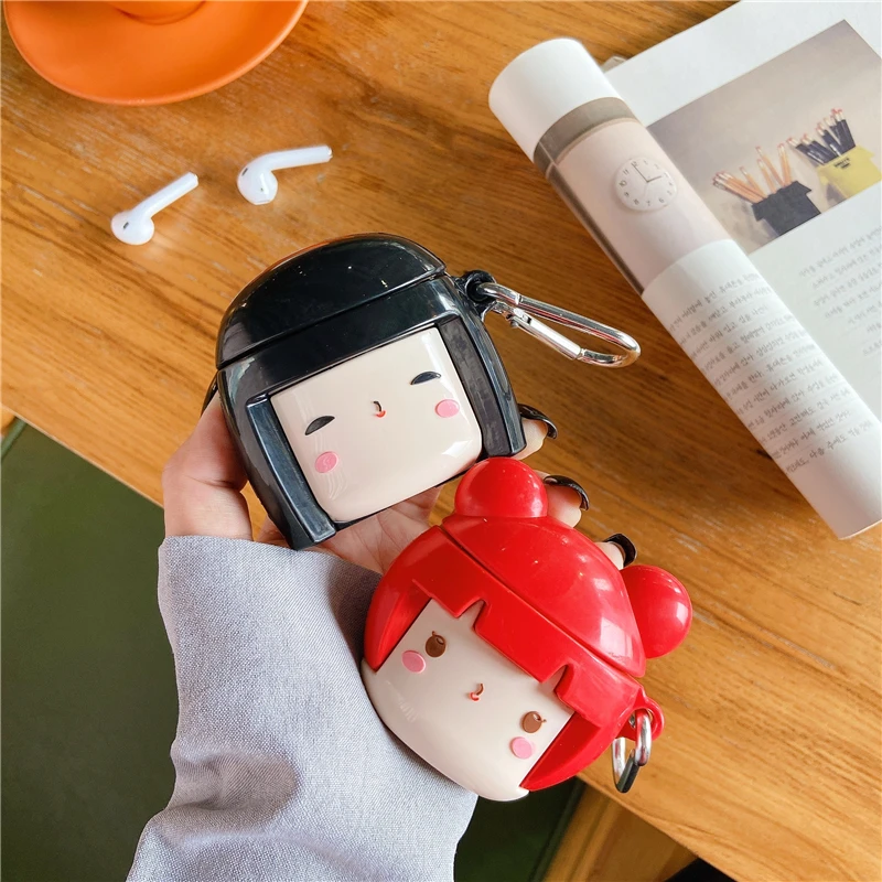 Cute Doll 3D Case For AirPods 1 2 Pro Box Soft Silicone Wireless Bluetooth Earphone Protector Cover Airpods Funda Accessories
Cute Doll 3D Case For AirPods 1 2 Pro Box Soft Silicone Wireless Bluetooth Earphone Protector Cover Airpods Funda Accessories