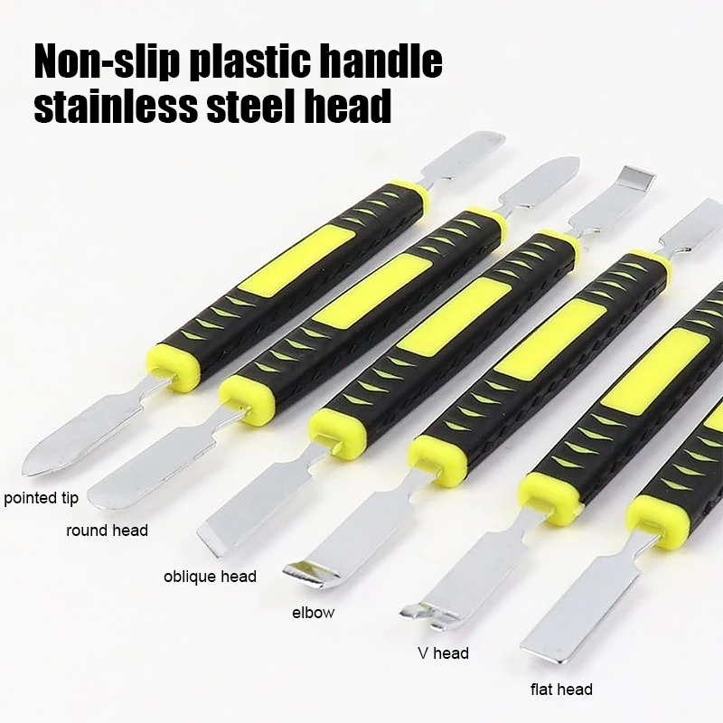 Metal Crowbar 6-Piece Set Small Metal Spudger Pry Opening Repair Tools Kit for Mobile Phone Metal Crowbar Pry Bar Dropshipping
Metal Crowbar 6-Piece Set Small Metal Spudger Pry Opening Repair Tools Kit for Mobile Phone Metal Crowbar Pry Bar Dropshipping