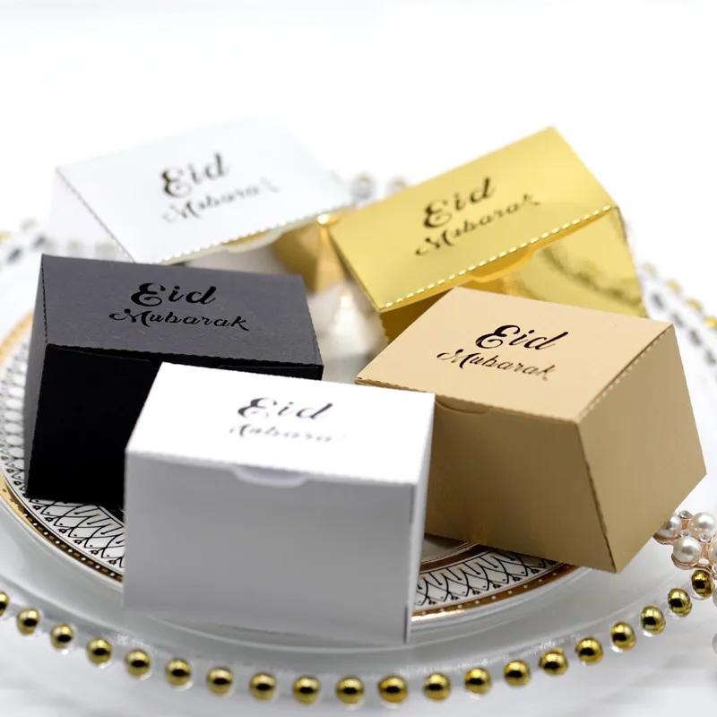 10pcs Eid Mubarak Box Candy Box Ramadan Kareem Favor Gift Boxes DIY Islamic Muslim Festival Happy Al-Fitr Eid Party Decoration
10pcs Eid Mubarak Box Candy Box Ramadan Kareem Favor Gift Boxes DIY Islamic Muslim Festival Happy Al-Fitr Eid Party Decoration