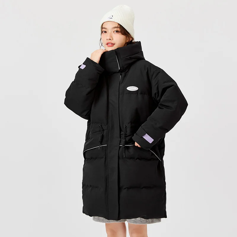 Semir Down Jacket Women Long Warm Hooded 2022 Winter New Three-Proof Loose Drawstring Thick Coat Sweet And Cool Wind
Semir Down Jacket Women Long Warm Hooded 2022 Winter New Three-Proof Loose Drawstring Thick Coat Sweet And Cool Wind