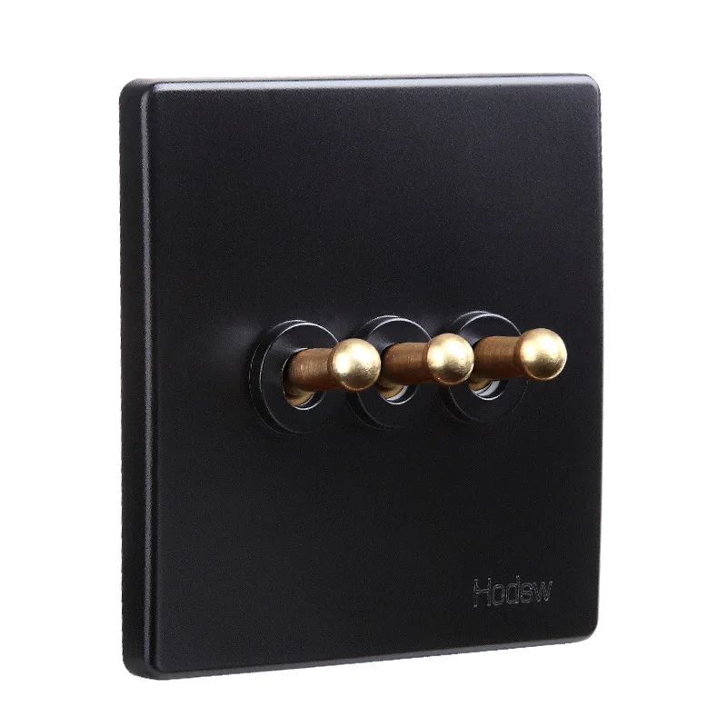 Hamilton Black Retro be switch socket panel wall power socket antique Nordic Industrial Wind paddle switch 
Hamilton Black Retro be switch socket panel wall power socket antique Nordic Industrial Wind paddle switch