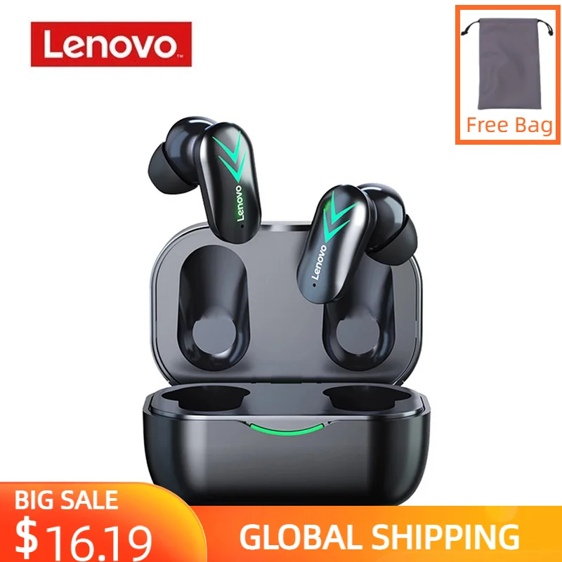 

Lenovo XT82 Gaming Earbuds Thinkplus Live Pods Wireless Bluetooth 5.1 Headsets Low Latency Headphones with LED Battery Display