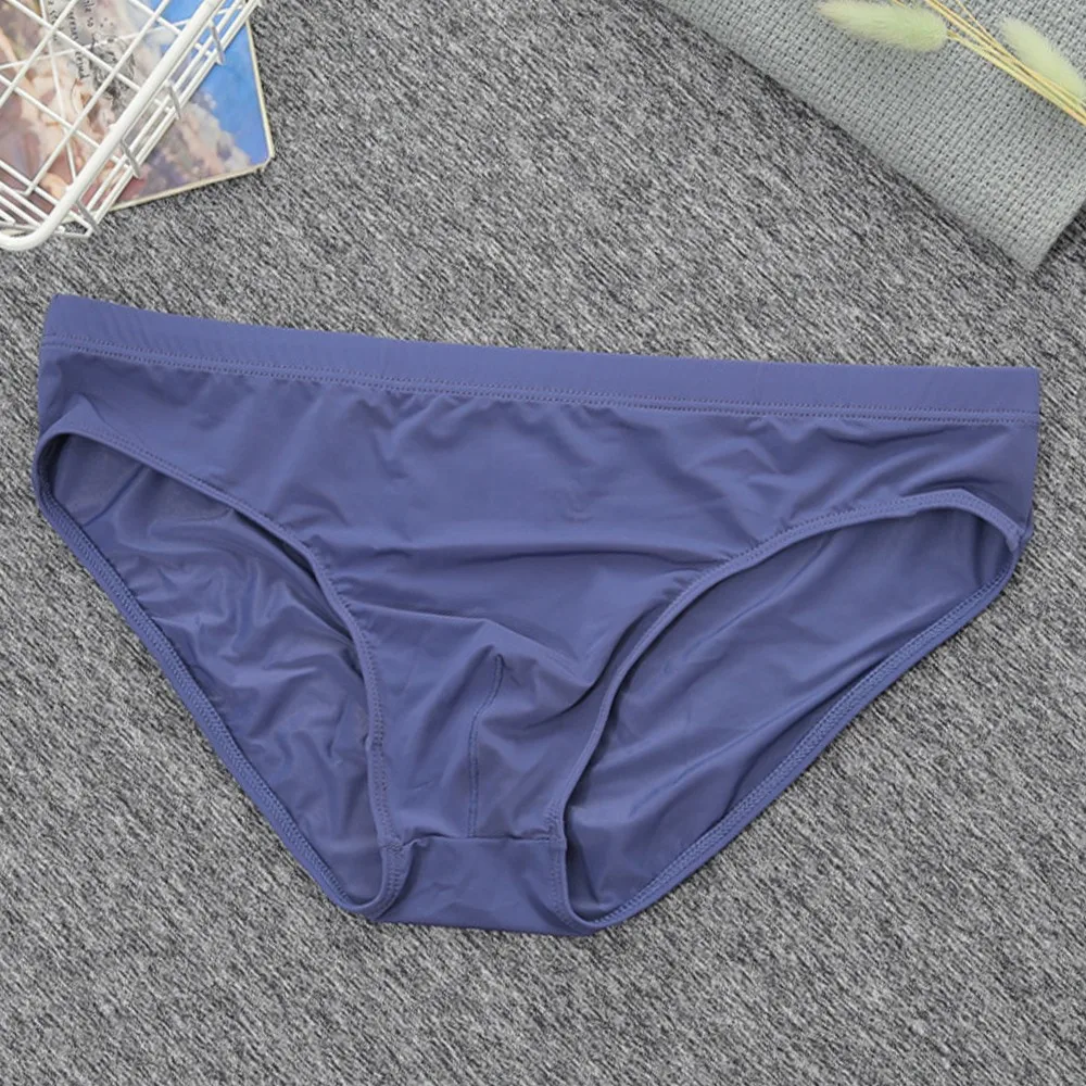 Men's Sexy Ice Silk Skinny Briefs Comfy Breathable Casual Brief Low-Waist Underwear Men Bikini Soft Underpants Homewear M-2XL
Men's Sexy Ice Silk Skinny Briefs Comfy Breathable Casual Brief Low-Waist Underwear Men Bikini Soft Underpants Homewear M-2XL