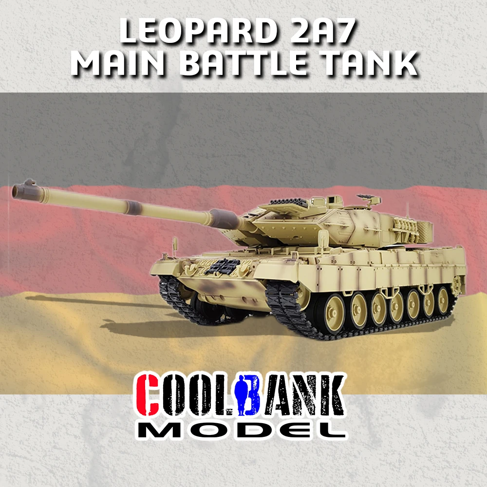 Coolbank Model 1: 16 German Leopard 2A7 Main Battle TANKE Remote Control Simulation Against The Tank Electric Toys RC Model Gift 
Coolbank Model 1: 16 German Leopard 2A7 Main Battle TANKE Remote Control Simulation Against The Tank Electric Toys RC Model Gift