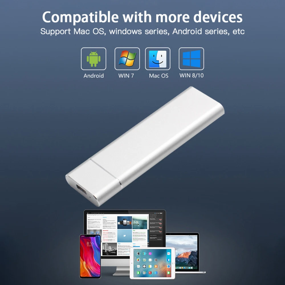 Hard Drive Enclosure High Speed Wide Compatibility Aluminum Alloy USB3.1 Type-C Mobile External HDD Case For PC Hot Sale
Hard Drive Enclosure High Speed Wide Compatibility Aluminum Alloy USB3.1 Type-C Mobile External HDD Case For PC Hot Sale